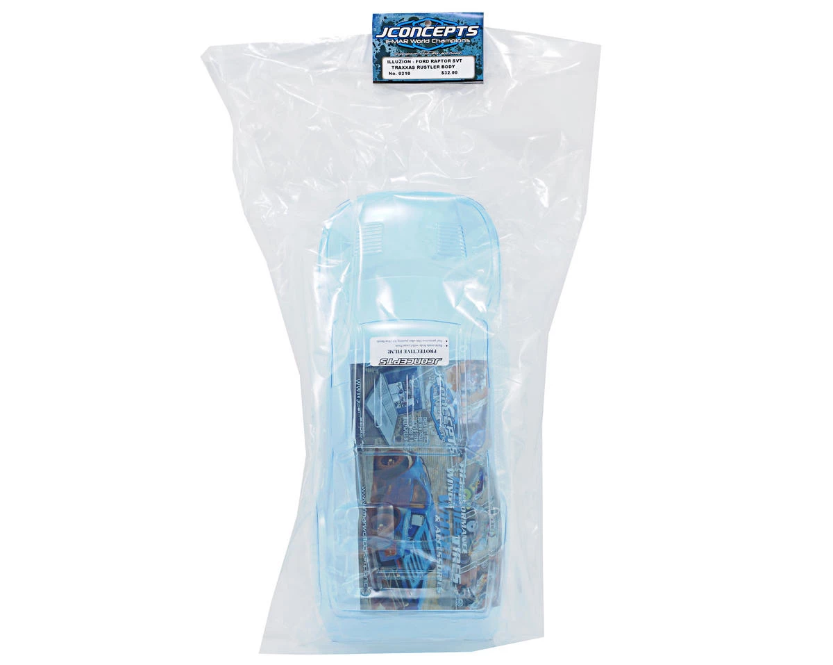 JConcepts Illuzion Rustler "Raptor SVT" Body (Clear) 2 JConcepts Illuzion Rustler "Raptor SVT" Body (Clear) - Image 2