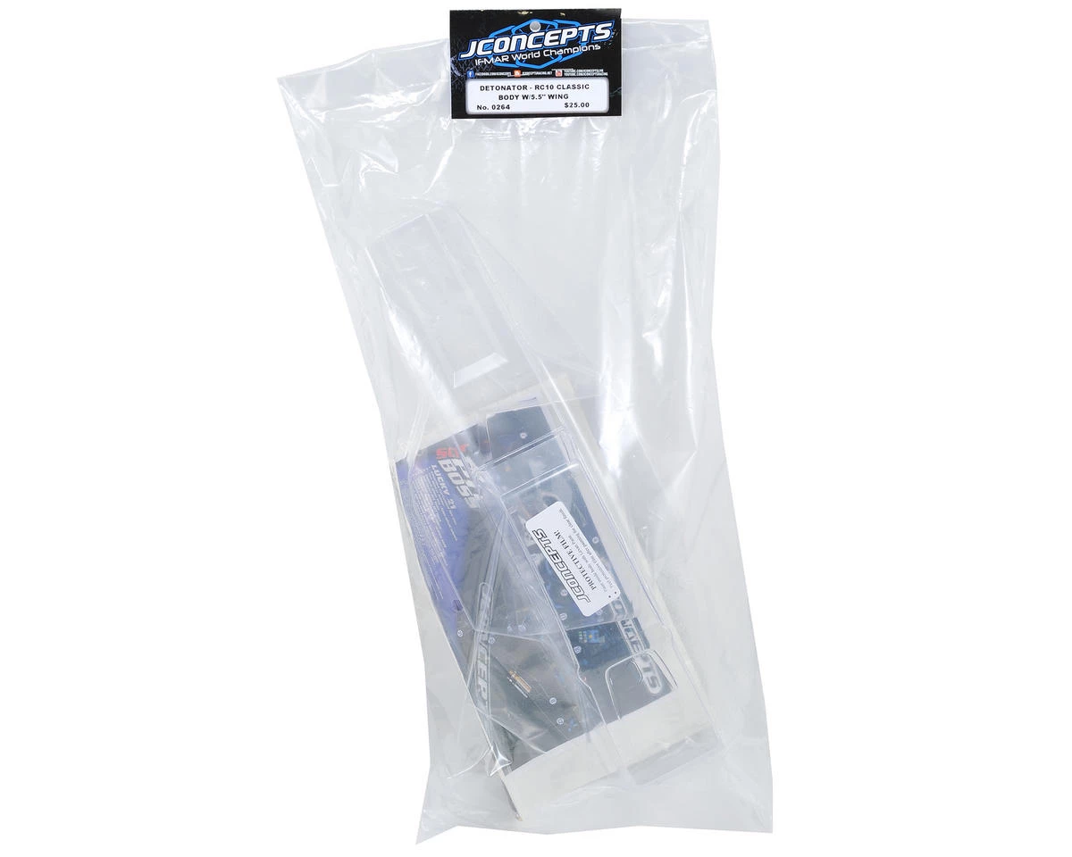 JConcepts RC10 "Detonator" Body w/5.5" Wing 3 JConcepts RC10 "Detonator" Body w/5.5" Wing - Image 3