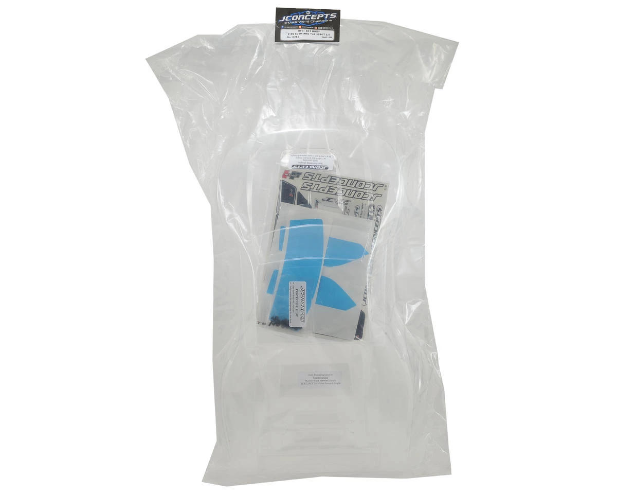 JConcepts "HF2 SCT" Low-Profile Short Course Truck Body (Clear) 2 JConcepts "HF2 SCT" Low-Profile Short Course Truck Body (Clear) - Image 2
