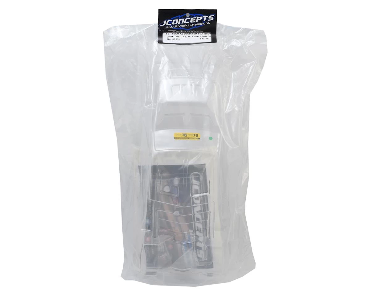 JConcepts T6.1 F2 Finnisher Body (Clear) (Light Weight) 2 JConcepts T6.1 F2 Finnisher Body (Clear) (Light Weight) - Image 2