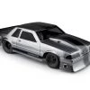 JConcepts 1991 Ford Mustang Fox Body Street Eliminator Drag Racing Body (Clear)