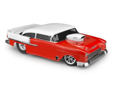 JConcepts 1955 Chevy Bel Air Street Eliminator Drag Racing Body (Clear) 1 JConcepts 1955 Chevy Bel Air Street Eliminator Drag Racing Body (Clear)