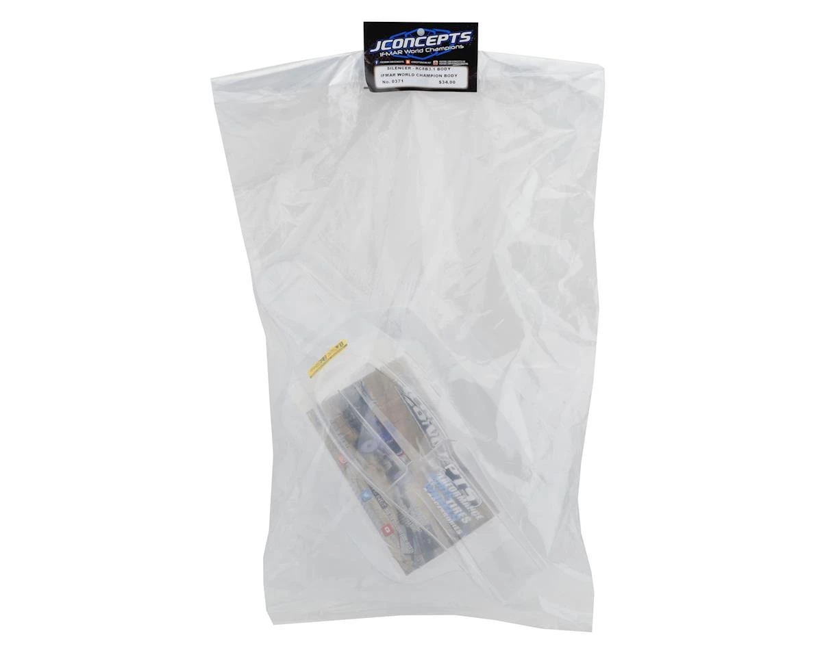 JConcepts Associated RC8B3.1 "Silencer" Body (Clear) 2 JConcepts Associated RC8B3.1 "Silencer" Body (Clear) - Image 2