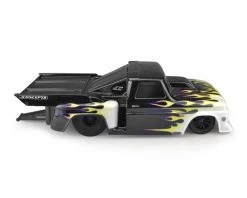 JConcepts 1966 Chevy C10 Step-Side Street Eliminator Drag Racing Body (Clear) -Deals JConcepts  Store jco0373 6