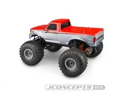 JConcepts Traxxas Stampede 1993 Ford F-250 Body w/Racerback & Sun Visor (Clear) -Deals JConcepts  Store jco0378 2