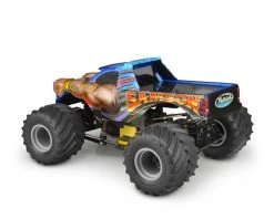 JConcepts 2005 Chevy 1500 MT "Samson" Single Cab 12.5 Monster Truck Body (Clear) -Deals JConcepts  Store jco0399s 2
