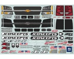 JConcepts 2005 Chevy 1500 MT "Samson" Single Cab 12.5 Monster Truck Body (Clear) -Deals JConcepts  Store jco0399s 3