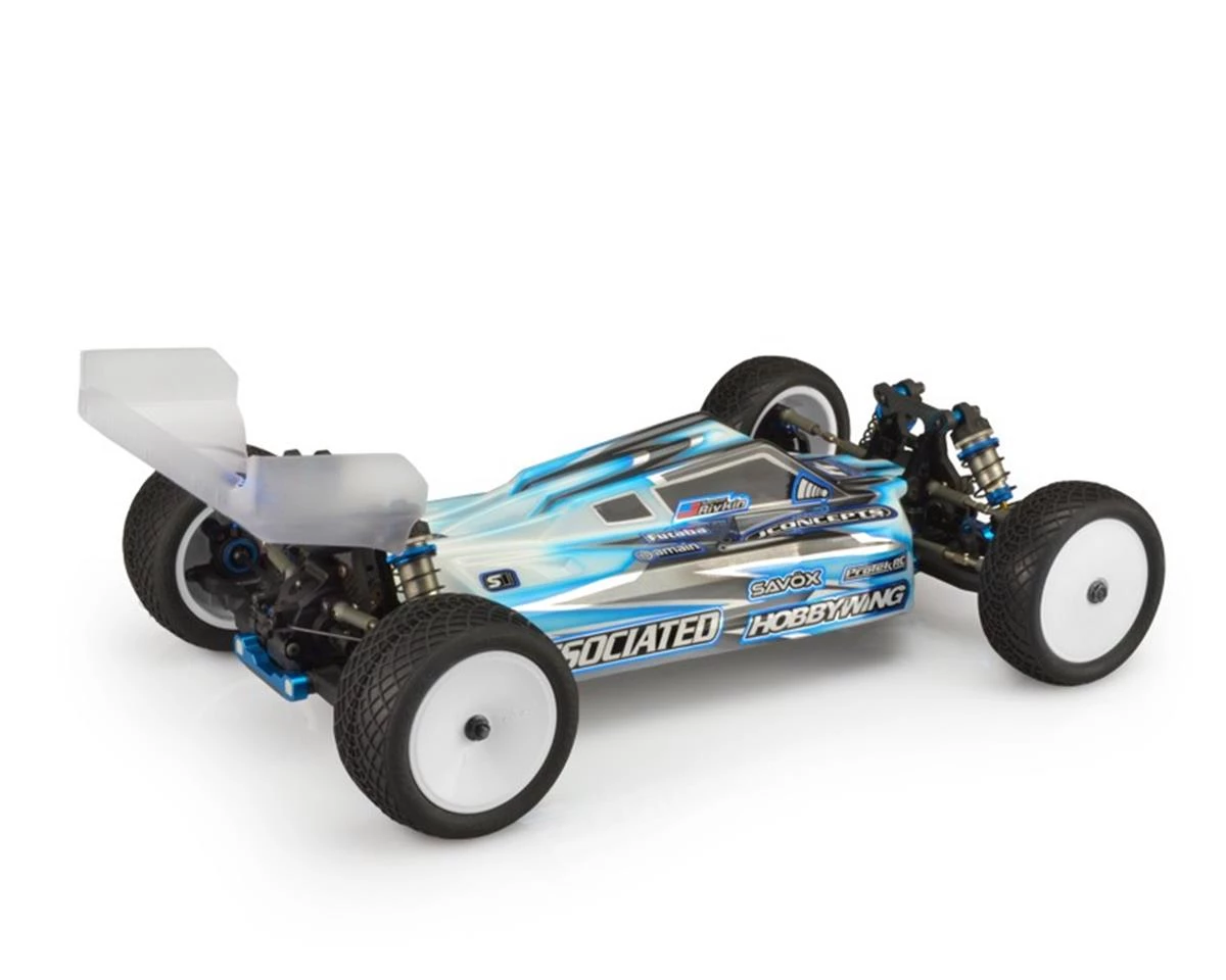 JConcepts RC10 B74.1 "S2" 4WD Buggy Body w/S-Type Wing (Clear) (Light Weight) 3 JConcepts RC10 B74.1 "S2" 4WD Buggy Body w/S-Type Wing (Clear) (Light Weight) - Image 3