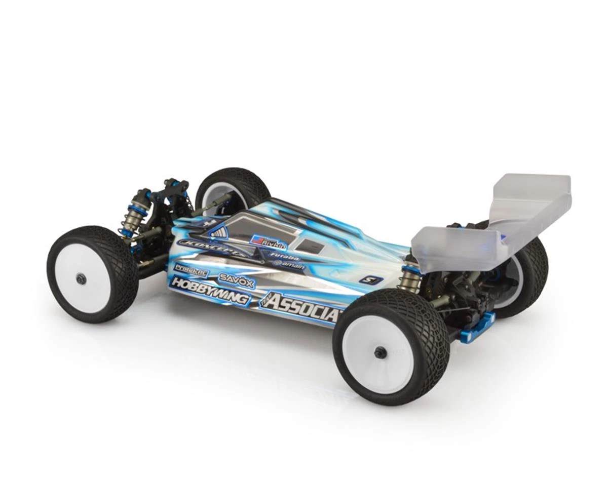 JConcepts RC10 B74.1 "S2" 4WD Buggy Body w/S-Type Wing (Clear) (Light Weight) 4 JConcepts RC10 B74.1 "S2" 4WD Buggy Body w/S-Type Wing (Clear) (Light Weight) - Image 4