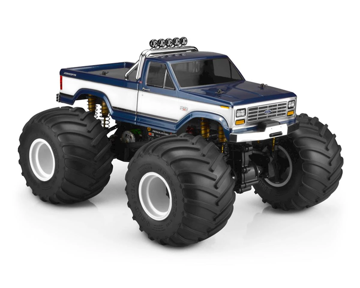JConcepts 1984 Ford F-250 Scale Body (Clear) (10.75") 1 JConcepts 1984 Ford F-250 Scale Body (Clear) (10.75")