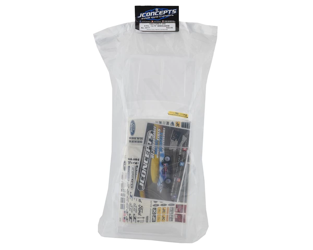JConcepts 1984 Ford F-250 Scale Body (Clear) (10.75") 6 JConcepts 1984 Ford F-250 Scale Body (Clear) (10.75") - Image 6