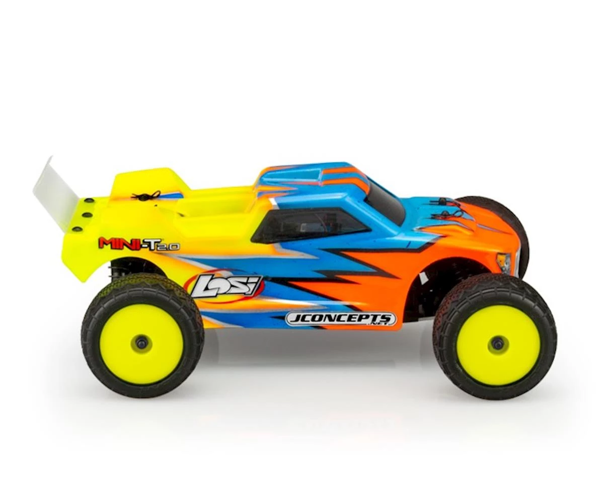 JConcepts Mini-T 2.0 "Finnisher" Body w/Rear Spoiler (Clear) 1 JConcepts Mini-T 2.0 "Finnisher" Body w/Rear Spoiler (Clear)