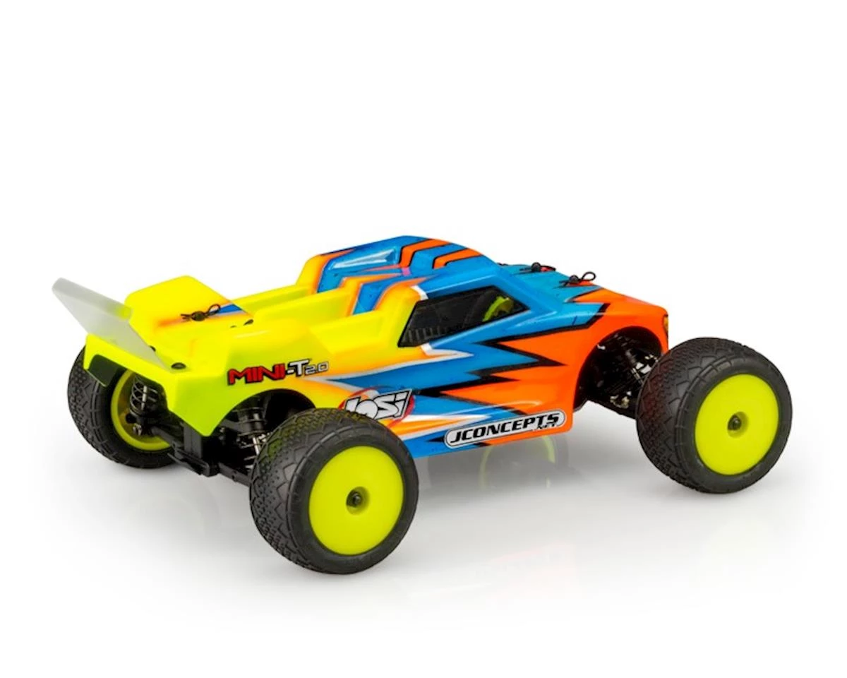 JConcepts Mini-T 2.0 "Finnisher" Body w/Rear Spoiler (Clear) 2 JConcepts Mini-T 2.0 "Finnisher" Body w/Rear Spoiler (Clear) - Image 2