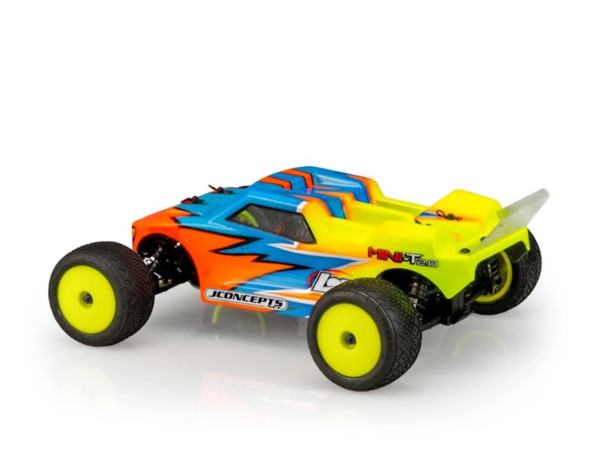 JConcepts Mini-T 2.0 "Finnisher" Body w/Rear Spoiler (Clear) 3 JConcepts Mini-T 2.0 "Finnisher" Body w/Rear Spoiler (Clear) - Image 3