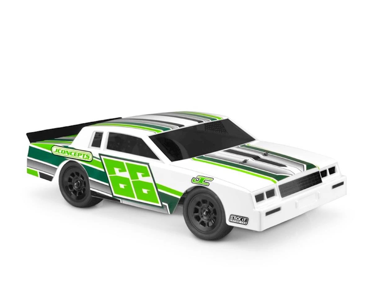 JConcepts 1987 Chevy Monte Carlo Street Stock Dirt Oval Body (Clear) (Lightweight) 1 JConcepts 1987 Chevy Monte Carlo Street Stock Dirt Oval Body (Clear) (Lightweight)