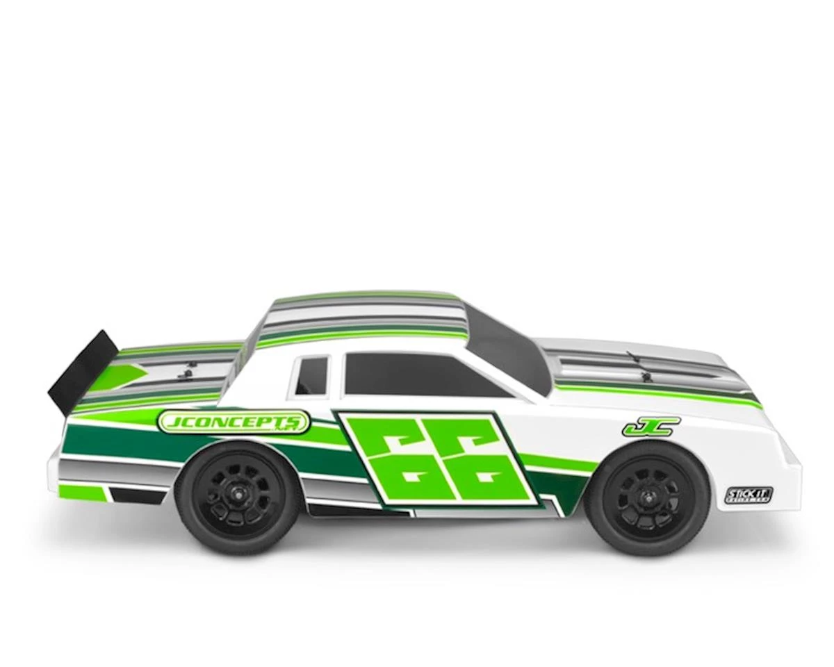 JConcepts 1987 Chevy Monte Carlo Street Stock Dirt Oval Body (Clear) (Lightweight) 2 JConcepts 1987 Chevy Monte Carlo Street Stock Dirt Oval Body (Clear) (Lightweight) - Image 2