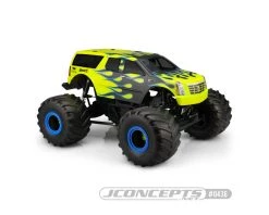 JConcepts 2007 Cadillac Escalade Monster Truck Body (Clear) (12.5" Wheelbase)