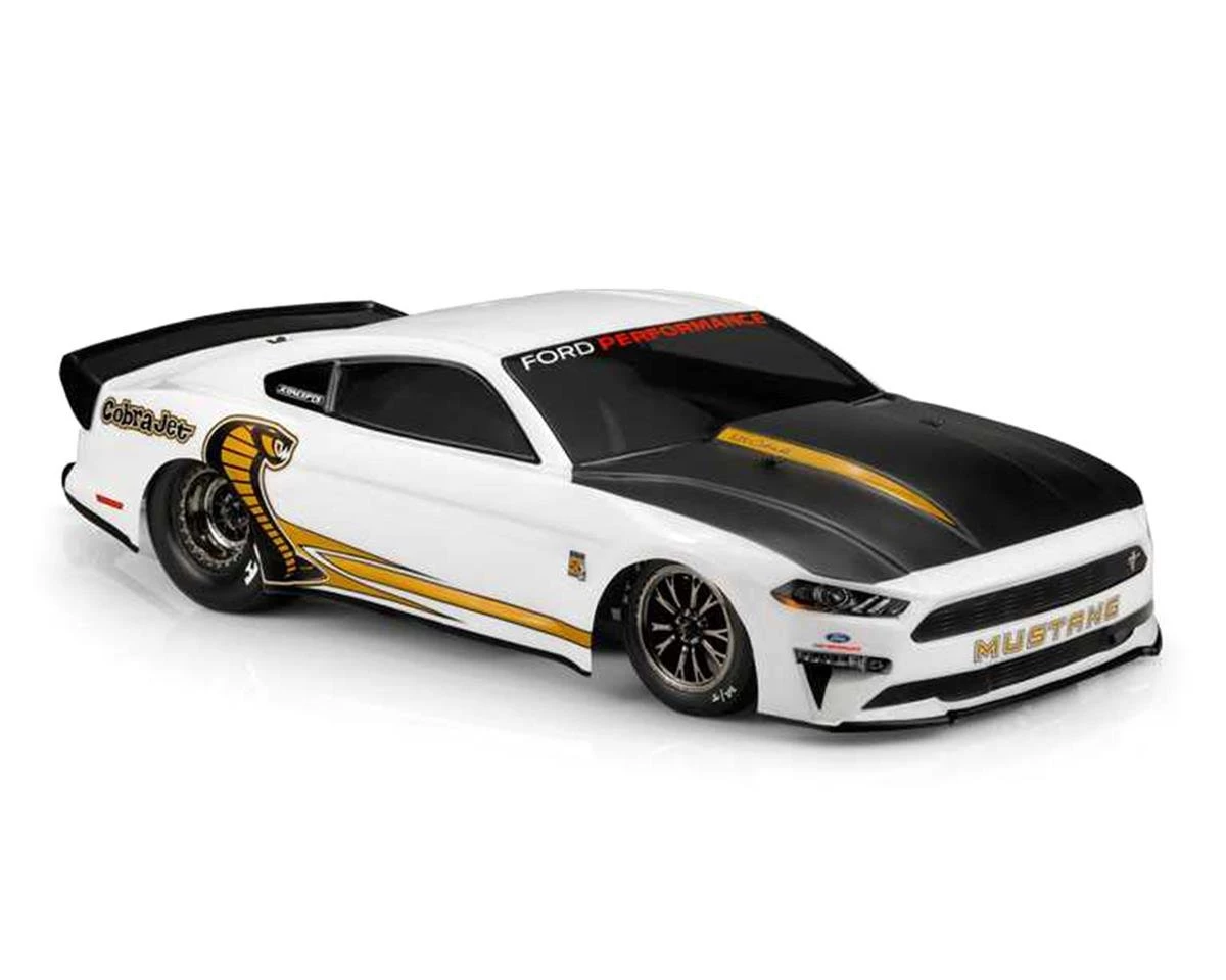 JConcepts 2018 Ford Mustang Cobra Jet Street Eliminator Drag Racing Body (Clear) 1 JConcepts 2018 Ford Mustang Cobra Jet Street Eliminator Drag Racing Body (Clear)