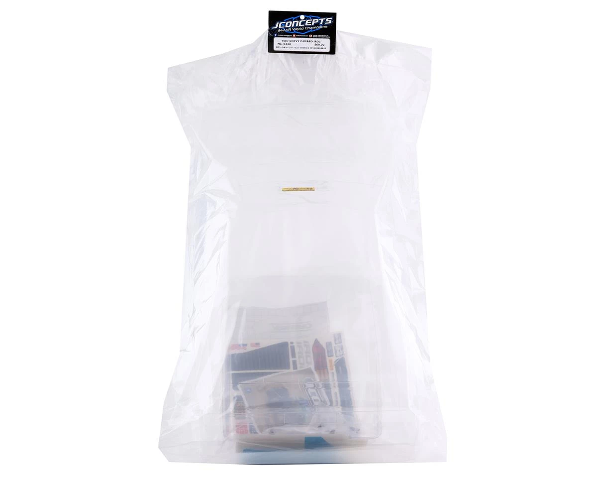 JConcepts 1987 Chevy Camaro IROC Drag Racing Body (Clear) 5 JConcepts 1987 Chevy Camaro IROC Drag Racing Body (Clear) - Image 5