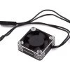 JConcepts 30x30x10mm Aluminum High-Flow Cooling Fan (Black)