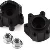 JConcepts Tribute 12mm Aluminum Hex Adaptor (Black) (2) (18mm Offset)
