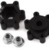 JConcepts Tribute 12mm Aluminum Hex Adaptor (Black) (2) (11mm Offset)