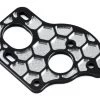 JConcepts B6.1/B6.1D Aluminum "3 Gear" Layback Honeycomb Motor Plate (Black)