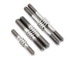 JConcepts RC8B3 Fin Titanium Turnbuckle Set (5) (Silver)