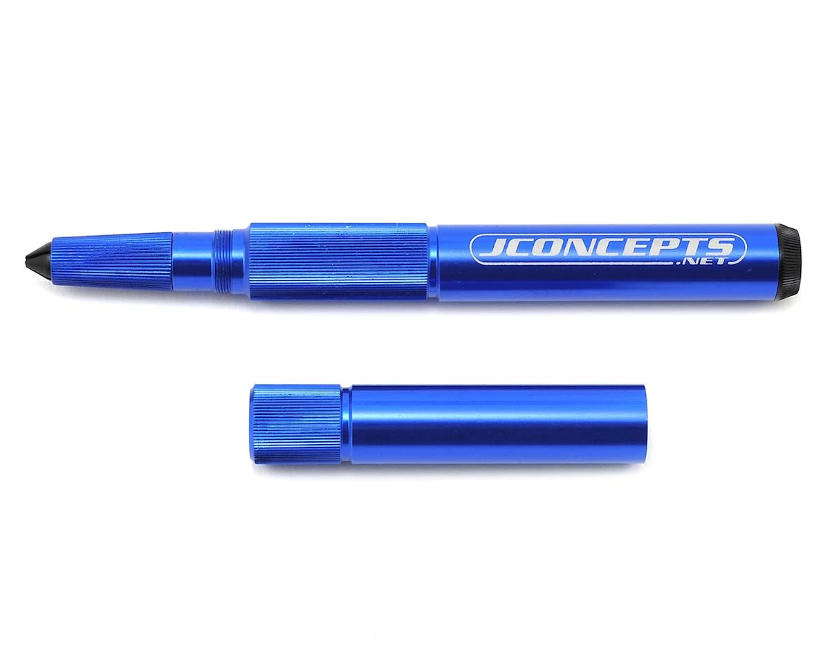 JConcepts Precision Hobby Knife Handle w/Storage (Blue) 1 JConcepts Precision Hobby Knife Handle w/Storage (Blue)