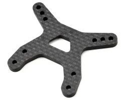 JConcepts B6 Carbon Fiber "Flat" Front Shock Tower