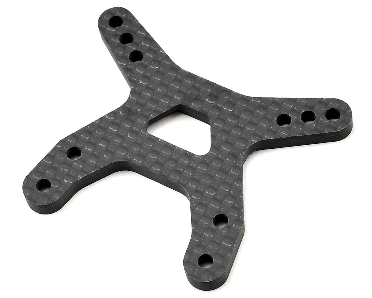 JConcepts B6 Carbon Fiber "Flat" Front Shock Tower 1 JConcepts B6 Carbon Fiber "Flat" Front Shock Tower