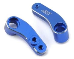 JConcepts B6/B6D Aluminum Steering Bellcrank (Blue)