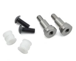 JConcepts B6/B6D Fin Short Titanium Shock Standoffs w/Bushing (Front)