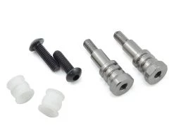 JConcepts B6/B6D Fin Long Titanium Shock Standoffs w/Bushing (Rear)