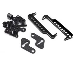 JConcepts B6.1 Swing Operated Battery Retainer Set (Black)