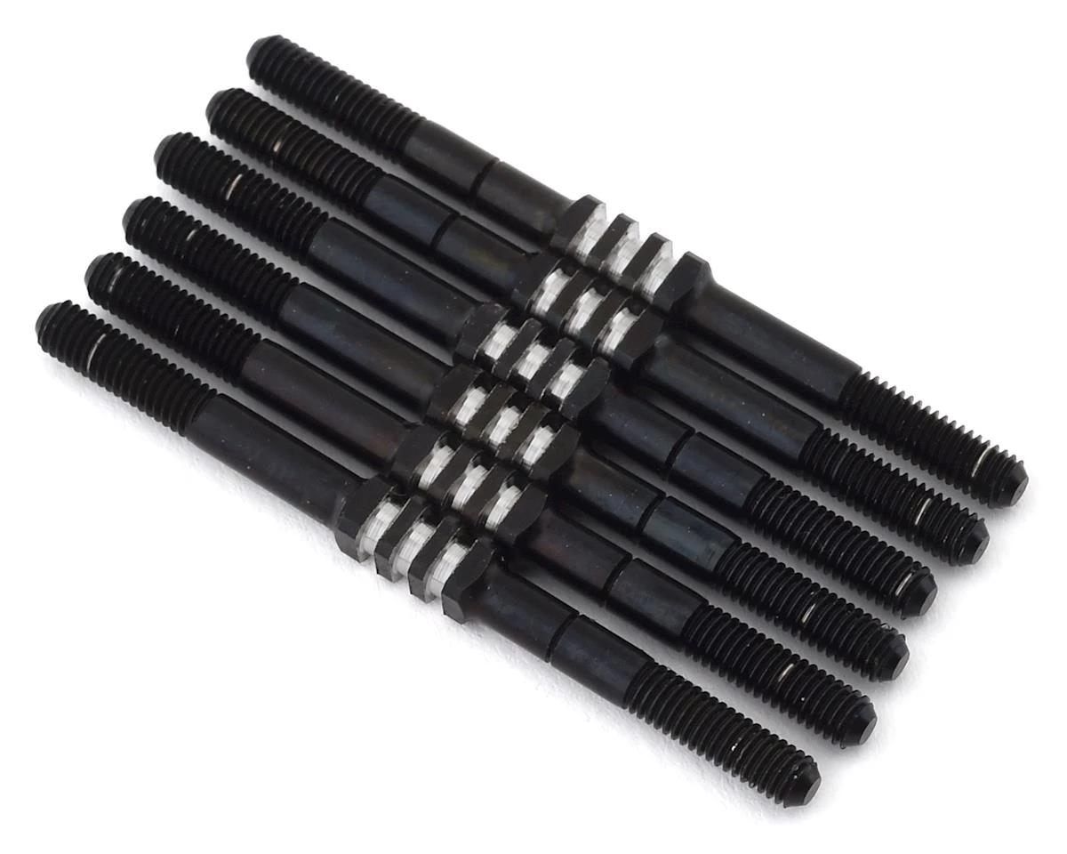JConcepts B6/B6D Fin Titanium Turnbuckle Set (Black) (6) 1 JConcepts B6/B6D Fin Titanium Turnbuckle Set (Black) (6)