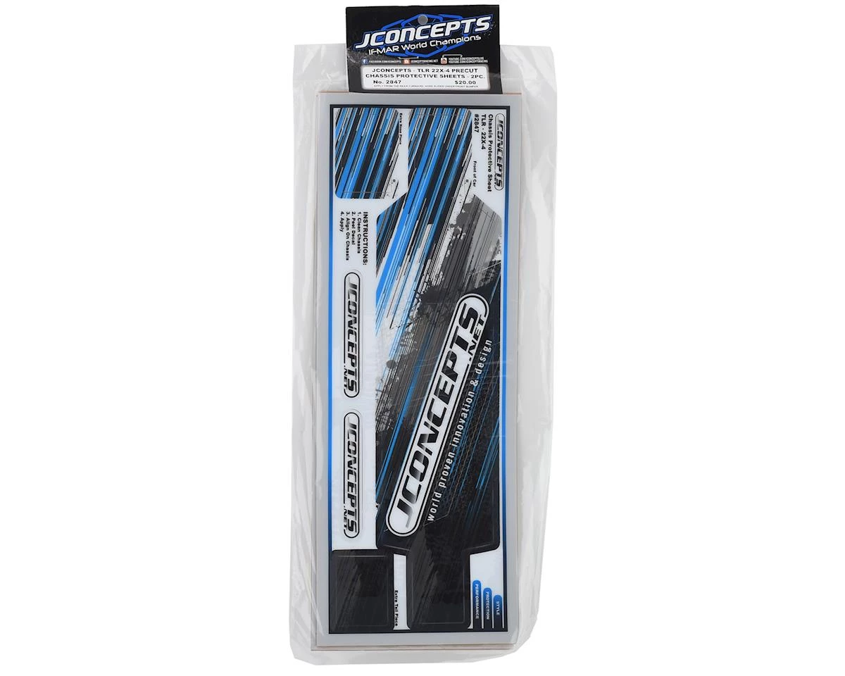 JConcepts Losi 22X-4 Precut Chassis Protective Sheet (2) 2 JConcepts Losi 22X-4 Precut Chassis Protective Sheet (2) - Image 2