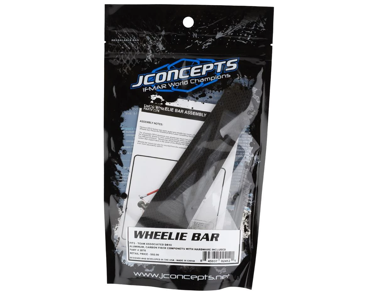 JConcepts DR10 Wheelie Bar Assembly 2 JConcepts DR10 Wheelie Bar Assembly - Image 2