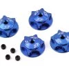 JConcepts 17mm Finnisher Serrated Magnetic Wheel Nut (Blue)