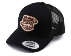 JConcepts Heritage 21 Snapback Round Bill Hat (Black) (One Size Fits Most)