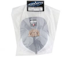 JConcepts Forward Pursuit 2022 Snapback Round Bill Hat (Grey/White) (One Size Fits Most) -Deals JConcepts  Store jco2974wg 2