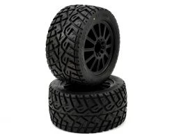 JConcepts G-LocsTire, Yellow Mnt 2.8 Blk Wheel: ST 4x4
