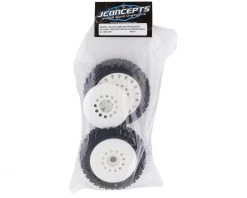 JConcepts Magma Pre-Mounted 1/8 Buggy Tires w/Cheetah Wheel (White) (2) (Yellow) -Deals JConcepts  Store jco3060 1097 3