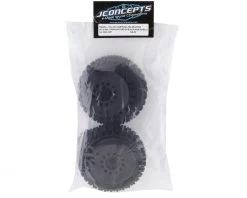 JConcepts Magma Pre-Mounted 1/8 Buggy Tires w/Cheetah Wheel (Black) (2) (Yellow) -Deals JConcepts  Store jco3060 3097 3