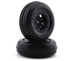 JConcepts Hawk Pre-Mounted SC Tires (Tremor) (2) (Slash/Front) (Yellow) w/12mm Hex