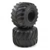 JConcepts 2.6" Firestorm Monster Truck Tires (2) (Blue)