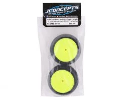 JConcepts Pin Swag 2.2" Pre-Mounted Rear Buggy Carpet Tires (Yellow) (2) (Pink) w/12mm Hex -Deals JConcepts  Store jco3180 201021 2