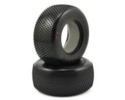 JConcepts Pin Downs Carpet Short Course Tires (2) (Pink)