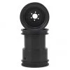 JConcepts Tribute 2.6x3.6" Monster Truck Wheel (Black) (2)