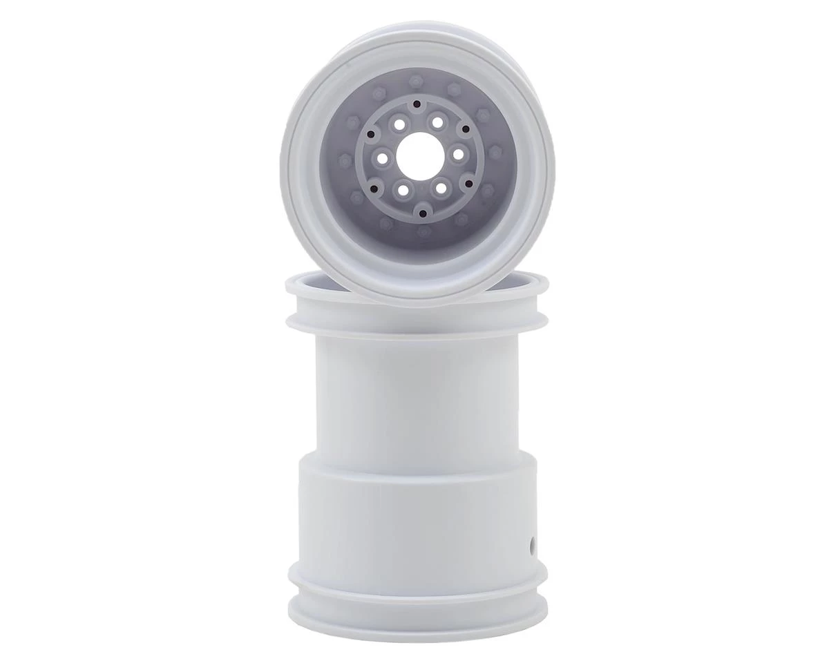 JConcepts Tribute 2.6 x 3.6" Monster Truck Wheel (White) (2) 1 JConcepts Tribute 2.6 x 3.6" Monster Truck Wheel (White) (2)